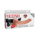Fetish Fantasy Series Vibrating Hollow Strap-On with Balls