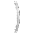King Cock 18" Double Dildo Clear