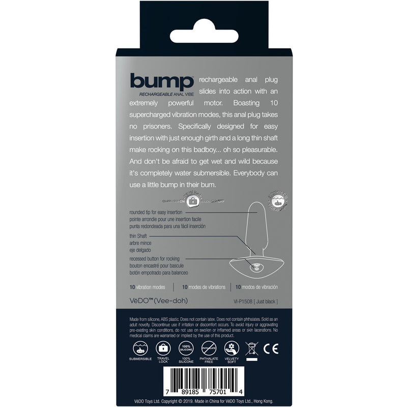 Bump Rechargeable Anal Vibe