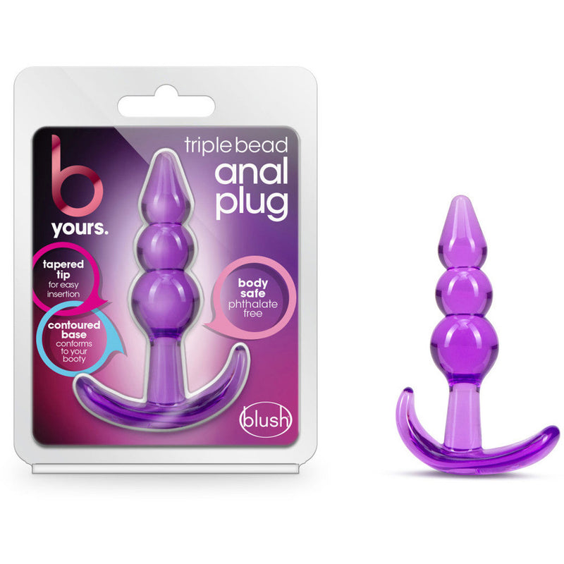 B Yours Triple Bead Anal Plug