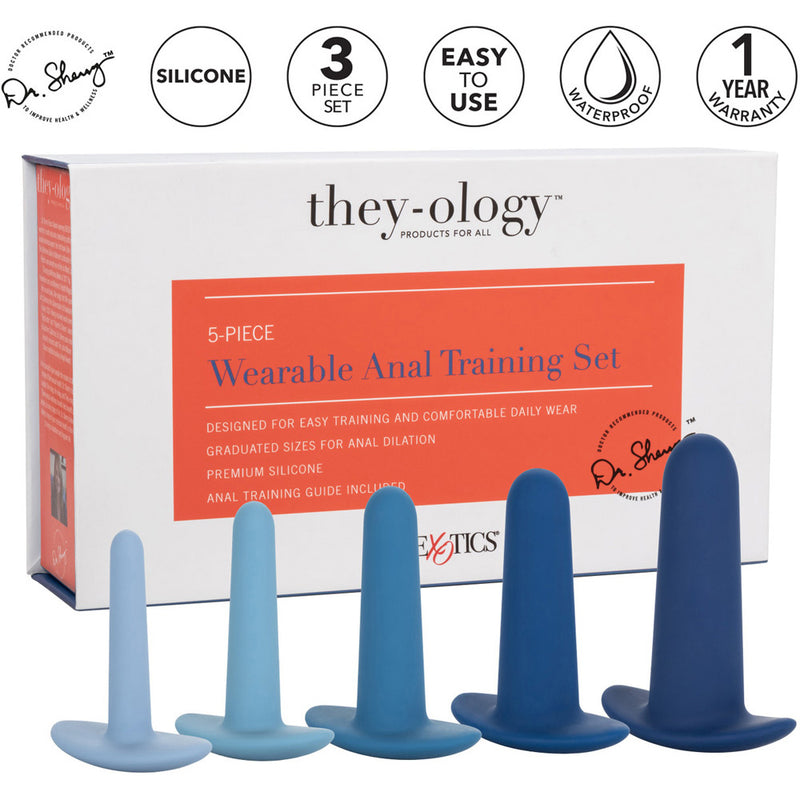 They-ology 5-Piece Wearable Anal Training Set