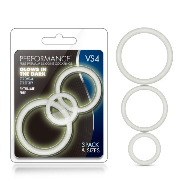 Performance VS4 Pure Premium Silicone Cockring Set