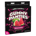 Edible Crotchless Gummy Panties Watermelon