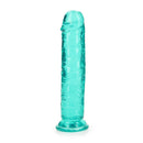 Realrock Crystal Clear Straight Realistic Dildo With Suction Cup