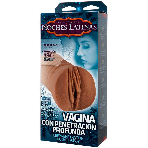 Noches Latinas ULTRASKYN Vagina Con Penetracion Profunda