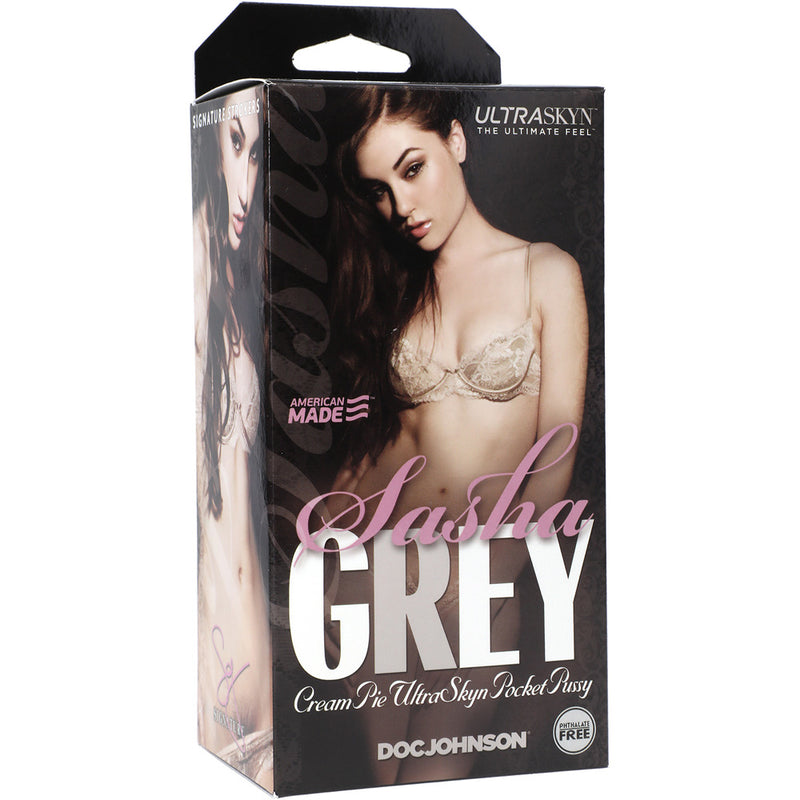 Signature Strokers Sasha Grey ULTRASKYN Cream Pie Pocket Pussy