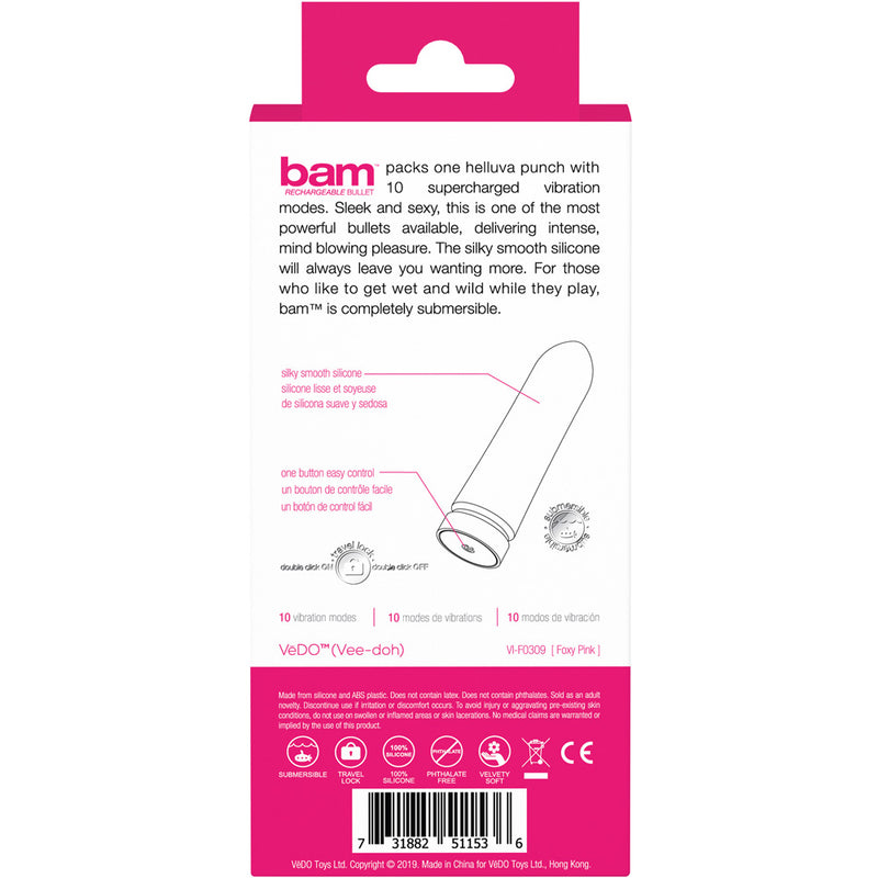 Bam Rechargeable Bullet