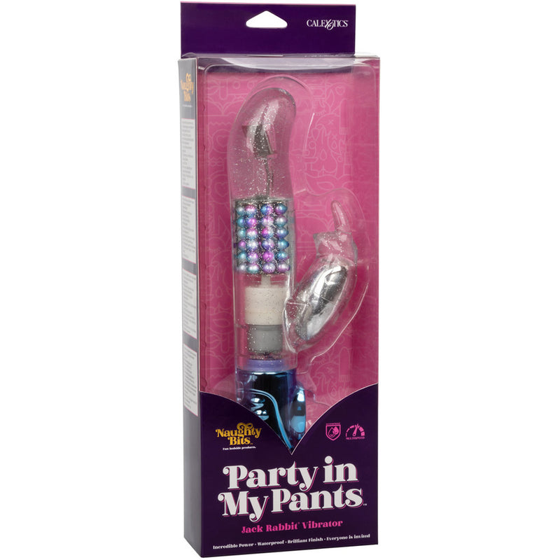 Naughty Bits Party In My Pants Jack Rabbit Vibrator