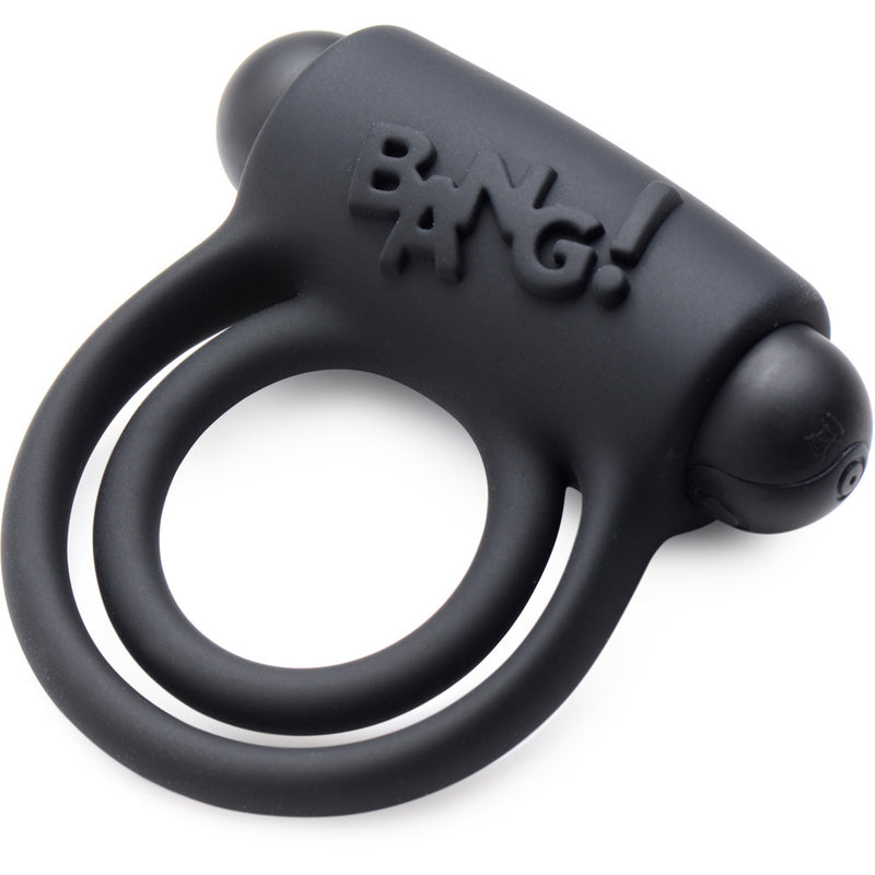 Bang! Silicone Cock Ring & Bullet With Remote Control