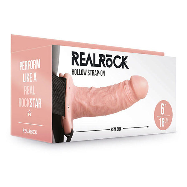 Realrock Hollow Strap-On Without Balls