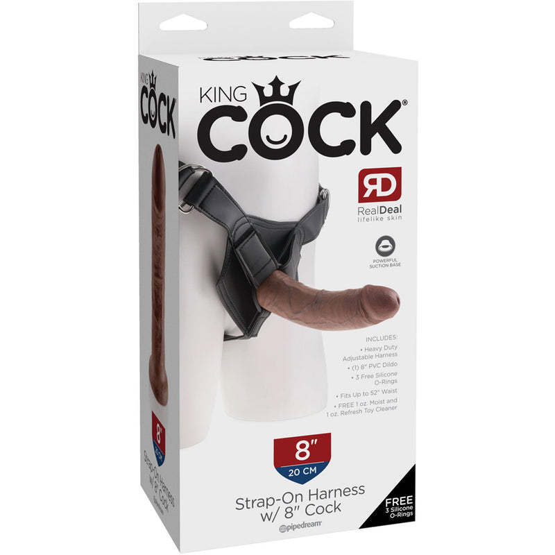 King Cock Strap-on Harness With Cock