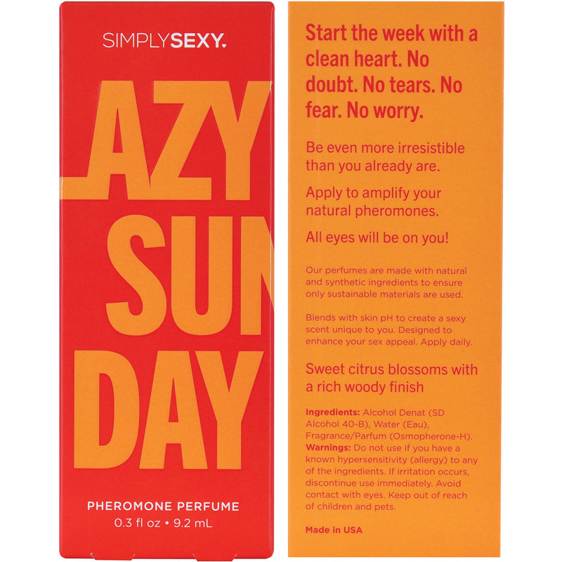 Simply Sexy Pheromone Perfume Lazy Sunday