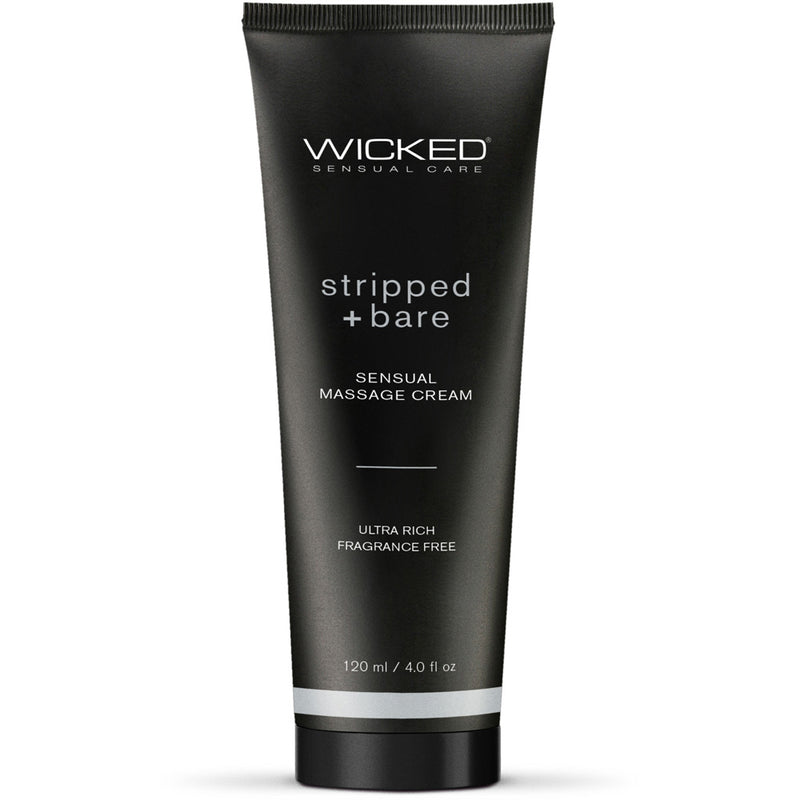 Wicked Stripped & Bare Massage Cream