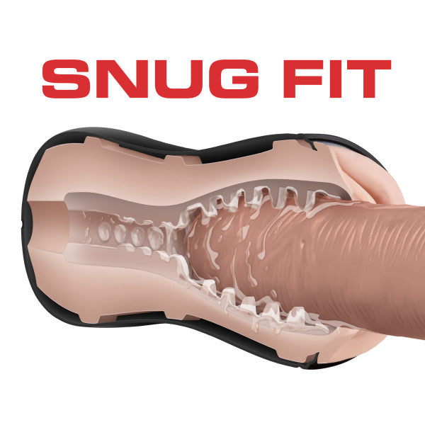 M For Men Soft And Wet Pussy With Pleasure Ridges And Orbs Self Lubricating Stroker Cup