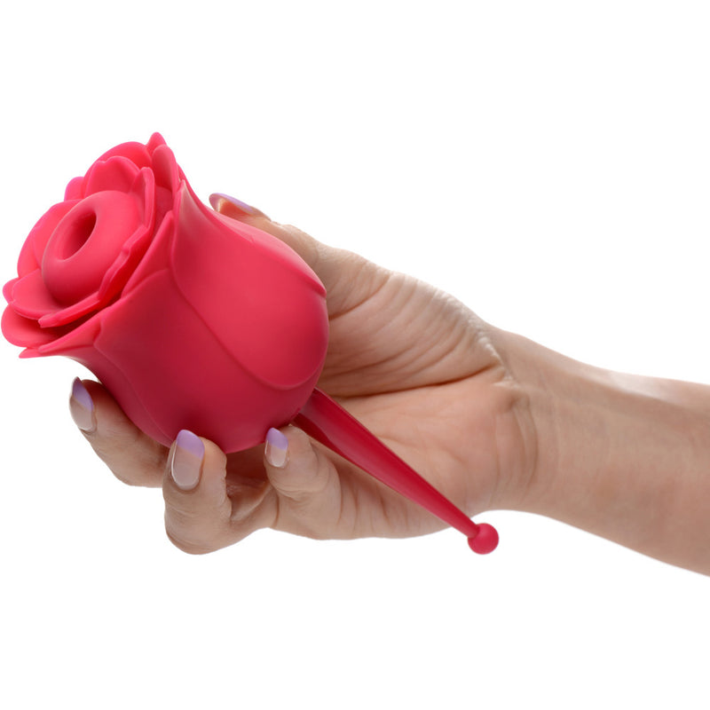 Inmi Bloomgasm Rose Buzz 7X Silicone Clit Stimulator And Vibrator