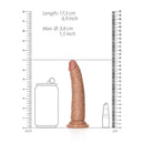 Slim Realistic Dildo Without Balls With Suction Cup