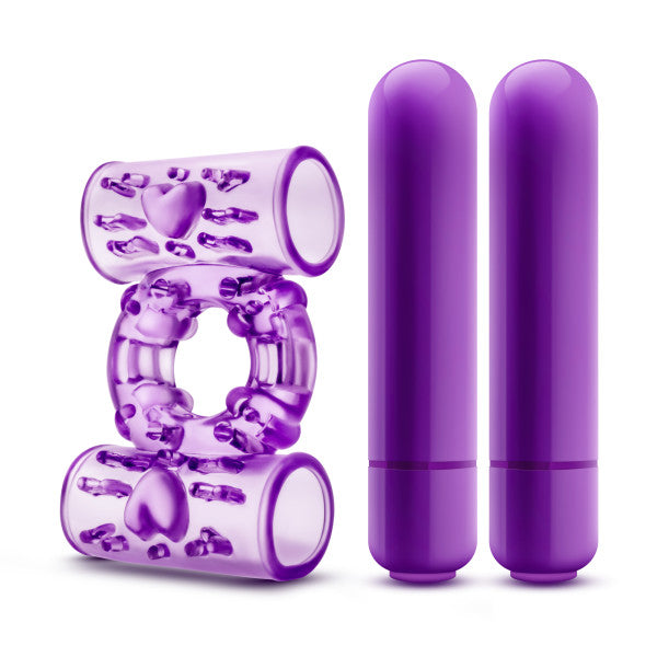 Play With Me Double Play Dual Vibrating Cockring