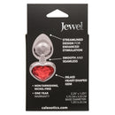 Jewel Ruby Heart Plug