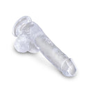 King Cock Clear Cock With Balls