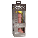 King Cock Elite Dual Density Vibe Silicone Cock