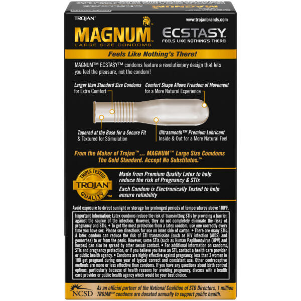 Trojan Magnum Ecstasy Condoms