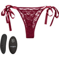 Remote Control Lace Thong Set