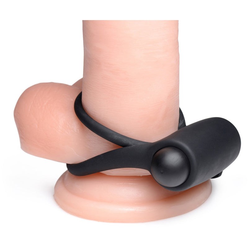 Bang! Silicone Cock Ring & Bullet With Remote Control