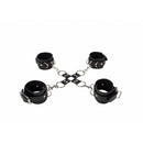 Ouch! Leather Hand And Legcuffs