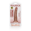 Slim Realistic Dildo Without Balls With Suction Cup