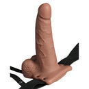 Fetish Fantasy Hollow Rechargeable Strap-On With Balls
