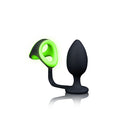 Ouch! Butt Plug With Cock Ring & Ball Strap
