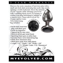 Black Gem Anal Plug