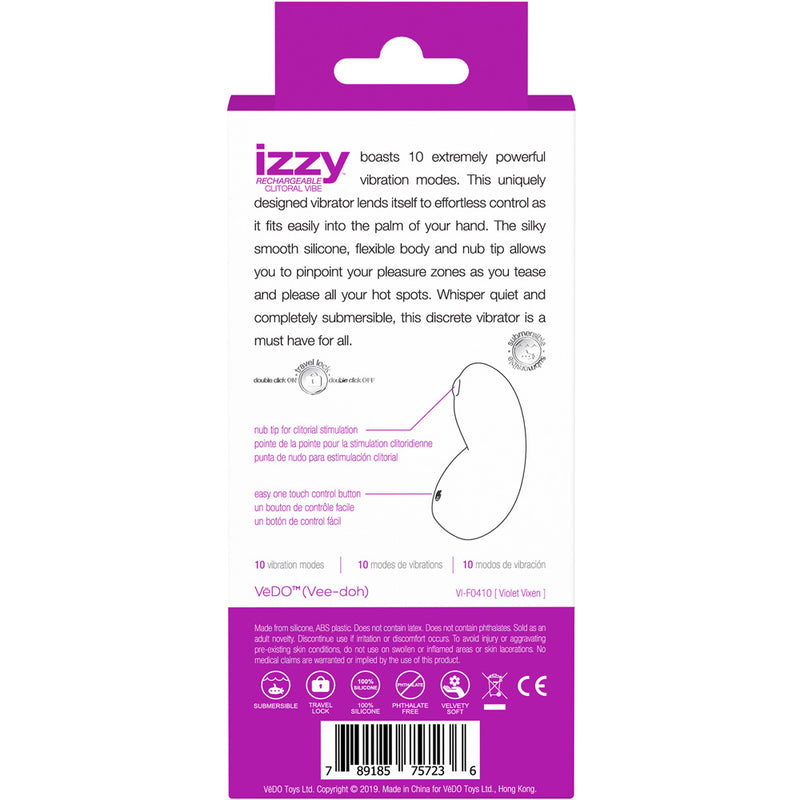 Izzy Rechargeable Lay-on Vibe