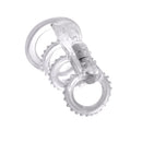 Fantasy X-tensions Vibrating Cock Cage Clear