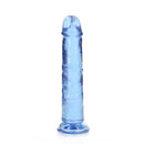 Realrock Crystal Clear Straight Realistic Dildo With Suction Cup