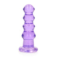 Realrock Crystal Clear Curvy Dildo Or Butt Plug