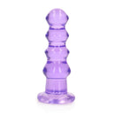 Realrock Crystal Clear Curvy Dildo Or Butt Plug