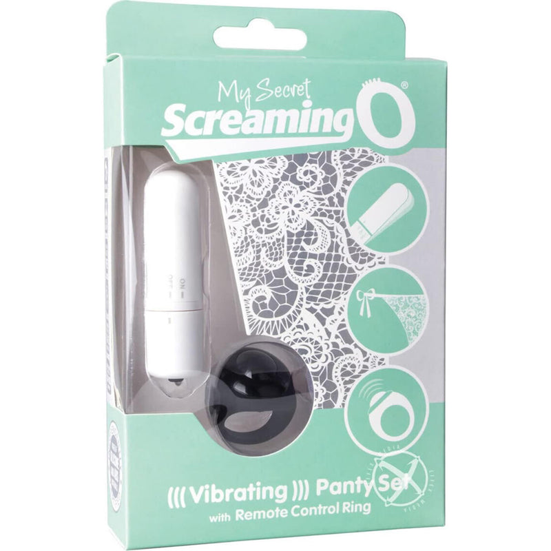 My Secret Screaming O Panty Vibe Black 1 Ct