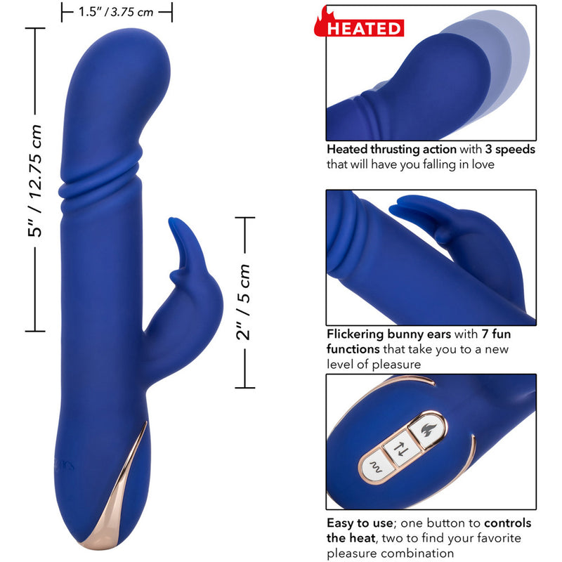 Jack Rabbit Signature Heated Silicone Thrusting