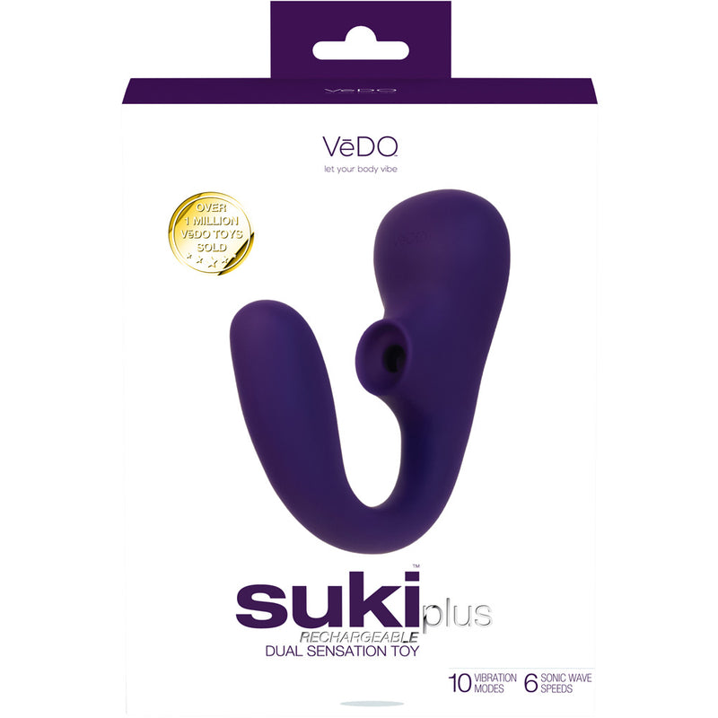 Suki Plus Rechargeable Dual Sonic Vibe