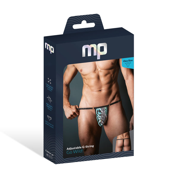 Go Wild! Adjustable G-String Multi Animal