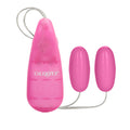 Pocket Exotics Vibrating Double Pink Bullets