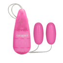Pocket Exotics Vibrating Double Pink Bullets