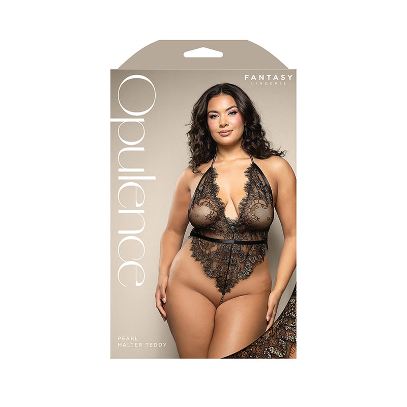 Pearl Halter Teddy