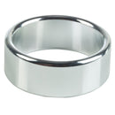 Alloy Metallic Ring Large Silver