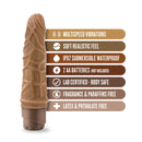 Dr. Skin Cock Vibe 3 Vibrating Cock