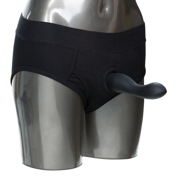 Packer Gear Black Brief Harness M/L