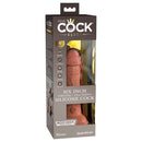 King Cock Elite Dual Density Vibe Silicone Cock