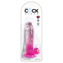 King Cock Clear With Balls