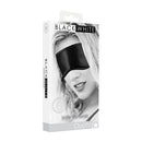 Ouch! Black & White Satin Eye-Mask